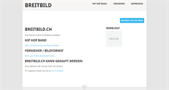Desktop Screenshot of breitbild.ch
