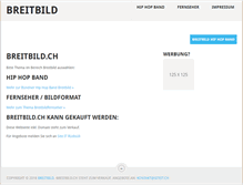 Tablet Screenshot of breitbild.ch